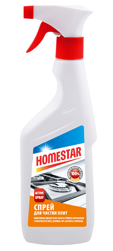 Спрей Homestar для чистки плит